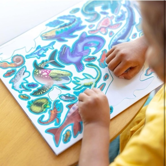 New Melissa & Doug Reusable Sticker Pad - Prehistoric - FSC-Certified Materials - Picture 4 of 12